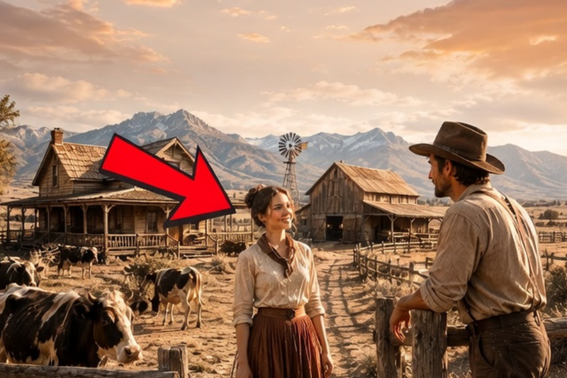 He Hired a Bride to Milk the Cows — She Turned His Ruined Homestead Into the Jewel of the Frontier