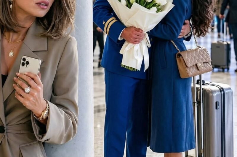 SHE WATCHED HER HUSBAND CHOOSE ANOTHER WOMAN AT THE AIRPORT — BUT HER SILENT REVENGE WOULD DESTROY THE PERFECT LIFE HE BUILT