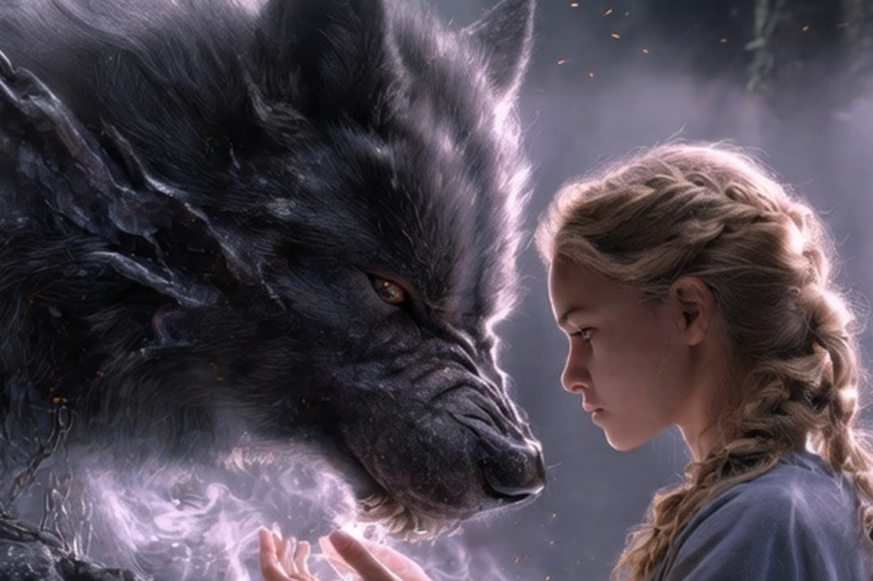 SHE WAS CHAINED WITH A MONSTROUS WOLF IN THE DUNGEON… AND WOKE UP IN THE ARMS OF THE ALPHA KING