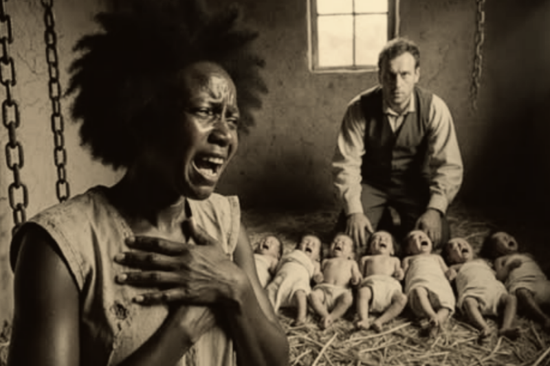 SEVEN BABIES BORN FROM A SLAVE’S BROKEN BODY — THE MONSTER DOCTOR WHO BURIED THEIR EXISTENCE FOR DECADES