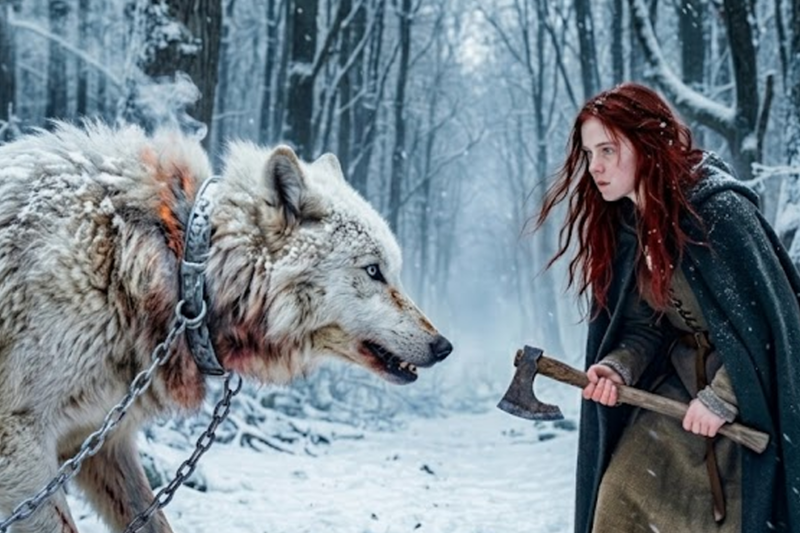 SHE FREED A DYING WHITE WOLF… WHEN HE TRANSFORMED, THE ALPHA KING MADE HER HIS QUEEN