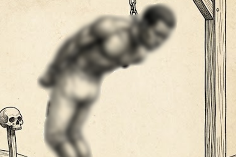 “HANGED ALIVE BY A HOOK THROUGH HIS RIBS: THREE DAYS OF SCREAMING HELL”