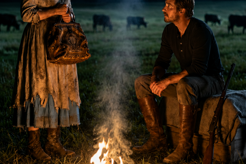 She Whispered, “May I Warm Up by Your Fire?”… His Words Changed Her Life Forever | Wild West Stories