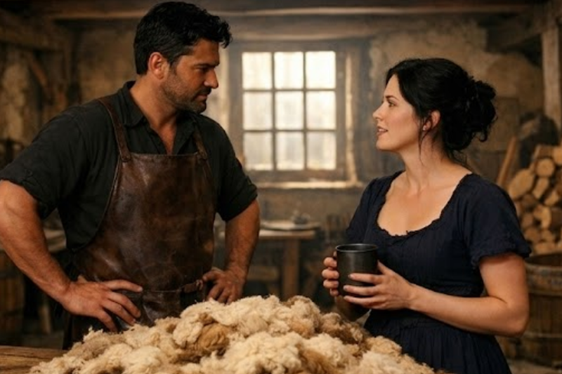 THE HOUSEKEEPER ON BLACK HOLLOW RANCH