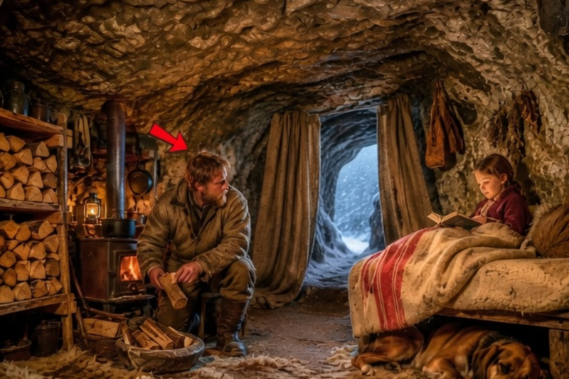 He Filled a Cave With Wool and Firewood — It Saved His Family From the Harshest Winter