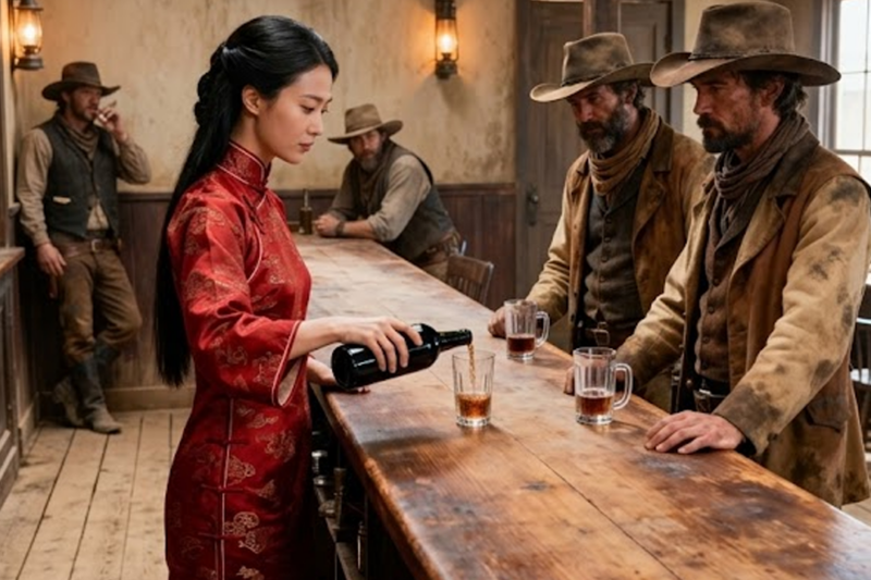 THE SALOON WIDOW WHO FOUGHT BACK