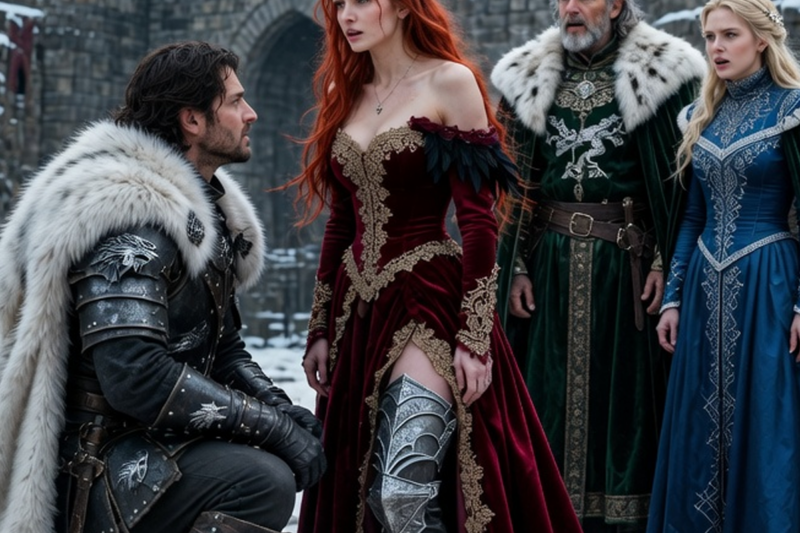 THE KING WHO CHOSE THE BROKEN GIRL