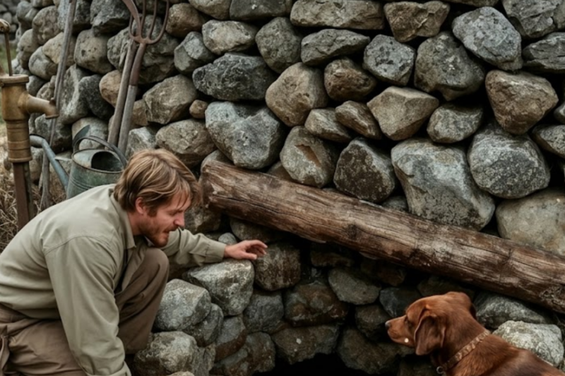 HE THOUGHT HIS DOG HAD GONE MAD—UNTIL THE VOICE FROM THE ABANDONED WELL SPOKE HIS NAME