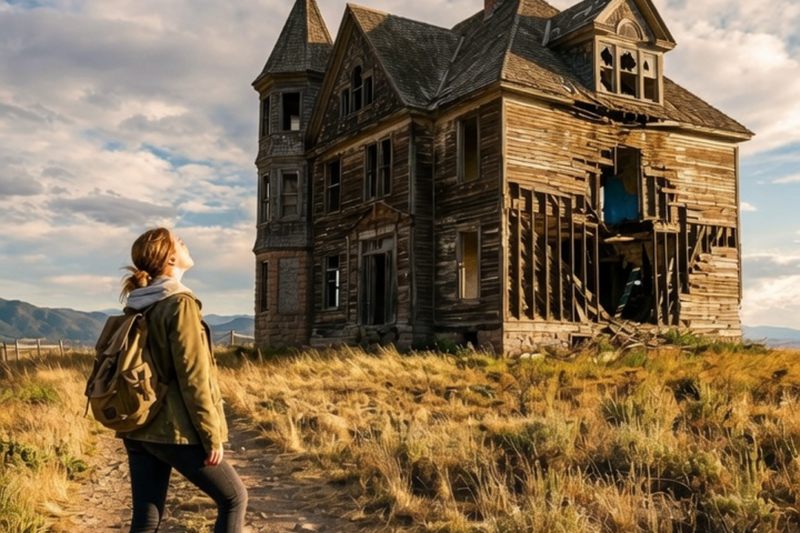 HOMELESS AT 19, SHE BOUGHT A HAUNTED VICTORIAN NOBODY WANTED FOR $12—WHAT SHE FOUND…