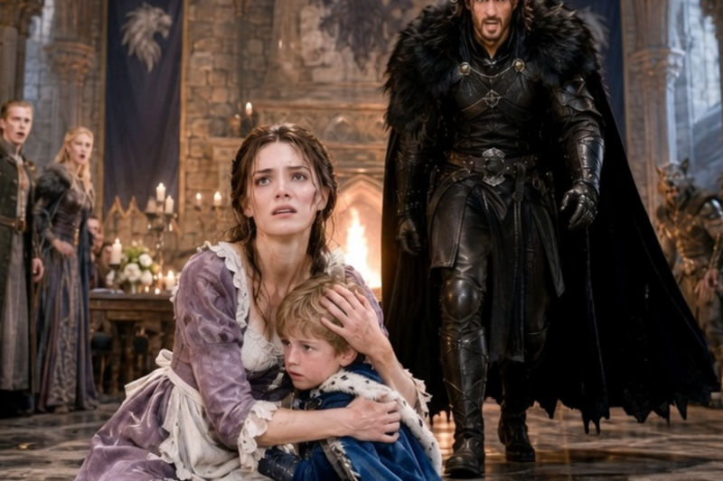 THE SCARRED MAID AND THE ALPHA KING