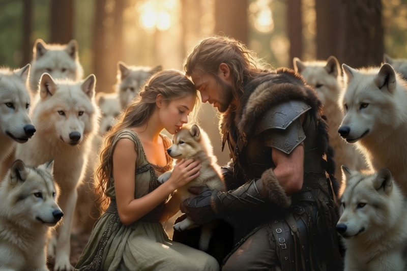 THE HUMAN GIRL CHOSEN BY THE ALPHA KING