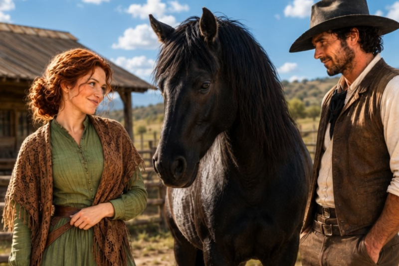 The Horsebreaker Said, “I Don’t Leave Work Half Done”—Then She Gave Him a Reason to Stay