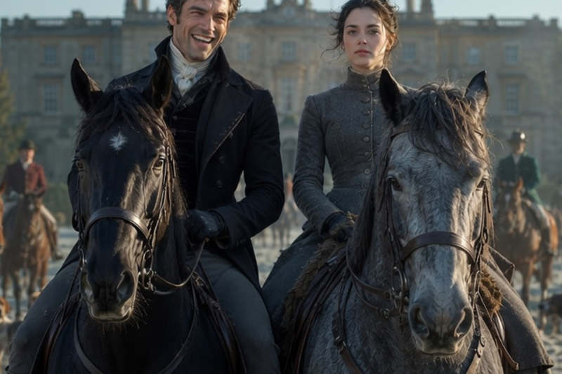 THE DUKE WHO LAUGHED AT THE WOMAN ON THE FARM HORSE
