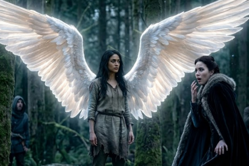“YOU’RE NOTHING,” THE LUNA MOCKED — UNTIL THE ALPHA KING SAW HER SILVER WINGS AND CLAIMED HER AS HIS OWN
