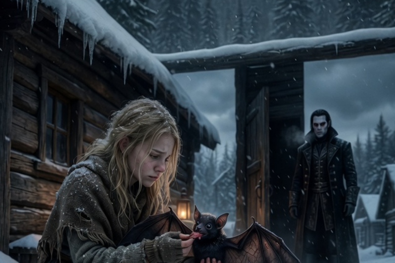 REJECTED VILLAGE GIRL FED A WOUNDED BAT EVERY NIGHT — ONE DAY, THE VAMPIRE LORD SAW HER