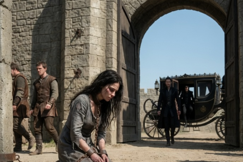 THEY CHAINED HER AT THE PACK’S GATE AS PUNISHMENT — UNAWARE THE ALPHA KING HAD MADE HER HIS LUNA