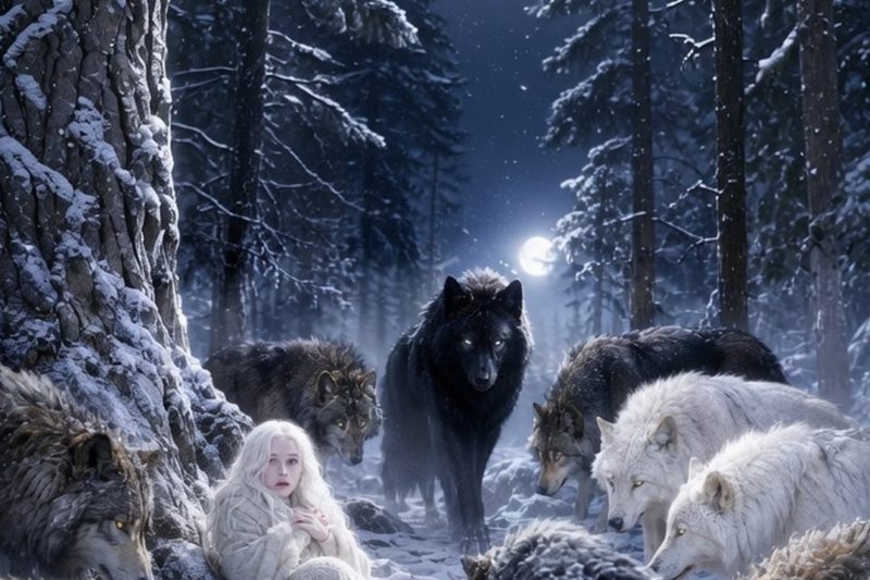 ALBINO OMEGA WOKE SURROUNDED BY WOLVES — UNAWARE THE ALPHA KING HAD DECLARED HER HIS CHOSEN MATE