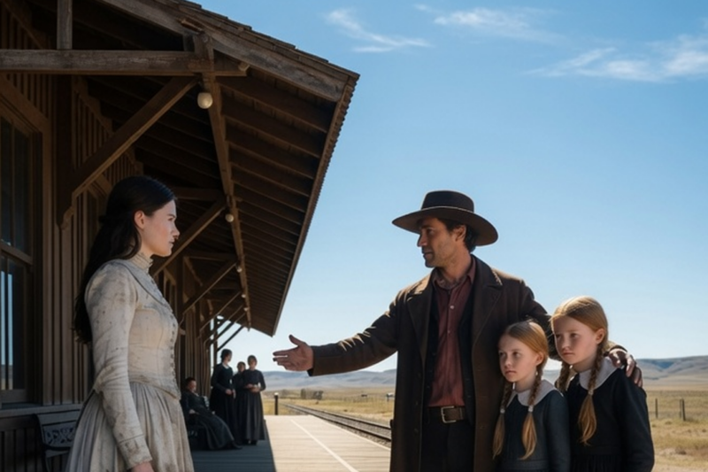 “Be My Wife, My Twins Need a Mother Like You” — The Cowboy’s Plea That Stopped Her Train