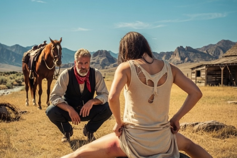 “PLEASE… JUST LOOK…” SHE WHISPERED – WHAT THE STRANGER SAW LEFT HIM SPEECHLESS | OLD WEST HISTORY