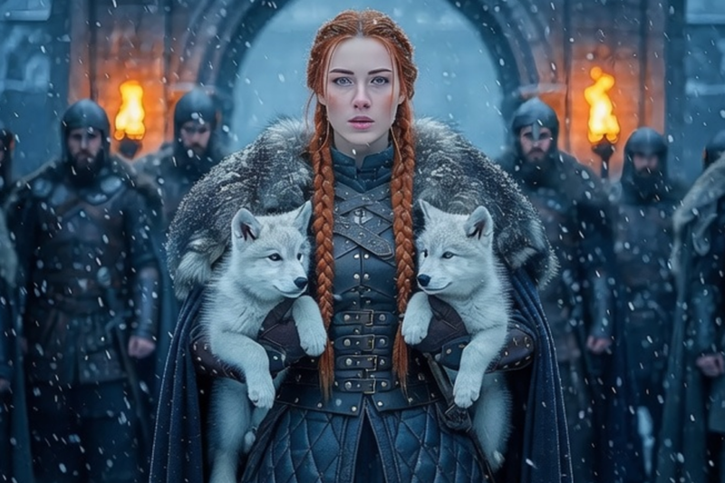 THE ALPHA KING MOURNED HIS SONS — UNTIL HE HELD THEM COVERED IN SNOW IN HIS ARMS