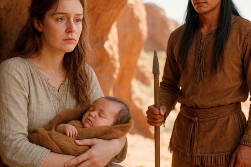 THE WOMAN WHO WAS LEFT WITH NOTHING… UNTIL THE APACHE CHILD CHOSE HER