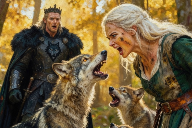 Alpha Cubs Growled at the Omega Caretaker — She Growled Back and the Alpha King Froze