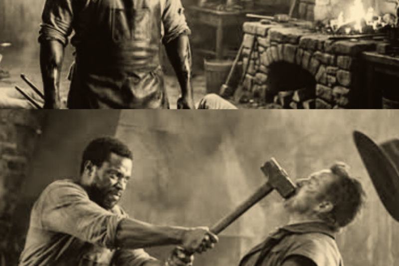 THE BLACKSMITH SLAVE WHO HAMMERED THREE BOUNTY HUNTERS TO DEATH