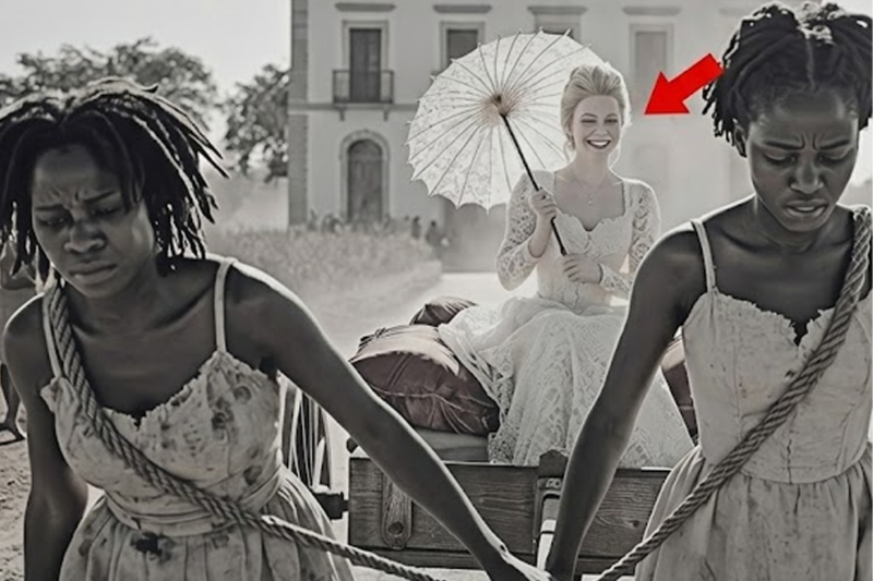 THE CRUEL MISTRESS FORCED TWO SLAVE SISTERS TO PULL HER CARRIAGE LIKE HORSES – THEN THE SLAVE SNAPPED AND MADE HER PAY IN BLOOD AND TEARS