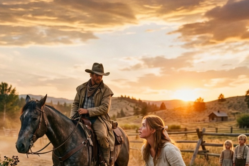 COWBOY CAUGHT HER STEALING BERRIES ON HIS LAND — HER WORDS CRUSHED HIS LONELY HEART