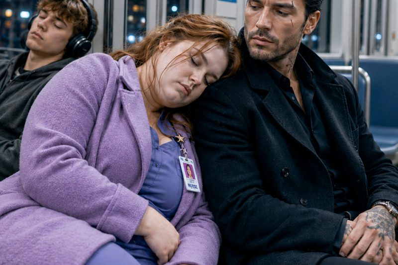 She Fell Asleep on a Stranger’s Shoulder—She Didn’t Know He Was a Mafia Boss