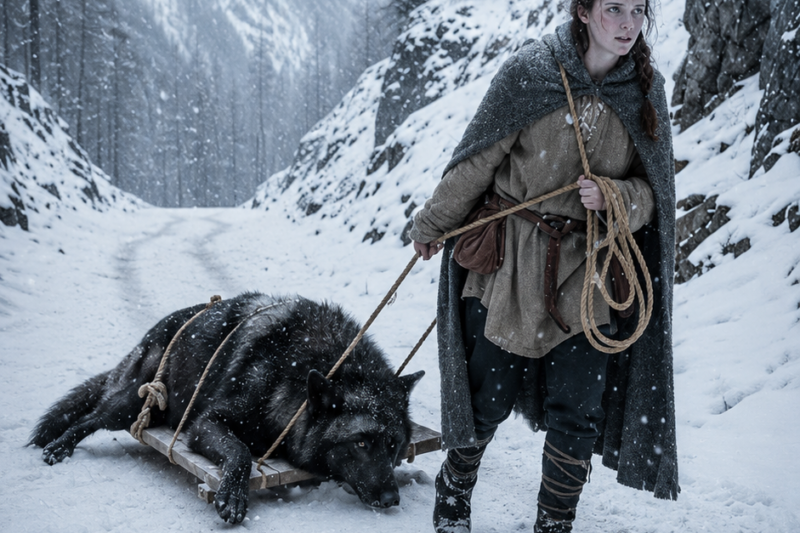 Lone Omega Carried the Poisoned Wolf 6 Miles Through a Blizzard — The Alpha King Claimed Her as Luna