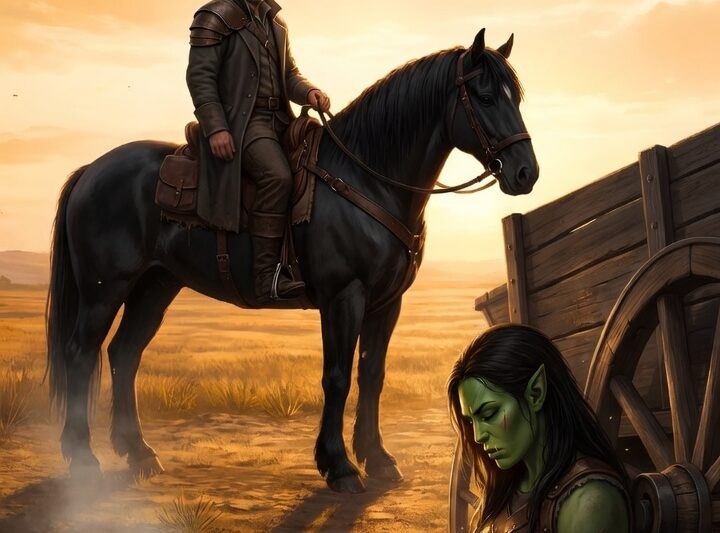 The Frontier Farmer Freed an Orc Prisoner — That Day, She Said: “You Will Be My Husband”