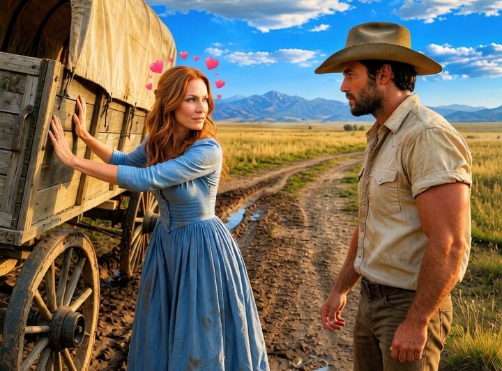 She Was 40 And Needed No One… Until Her Wagon Got Stuck On My Road And I Said, “Let Me Help”