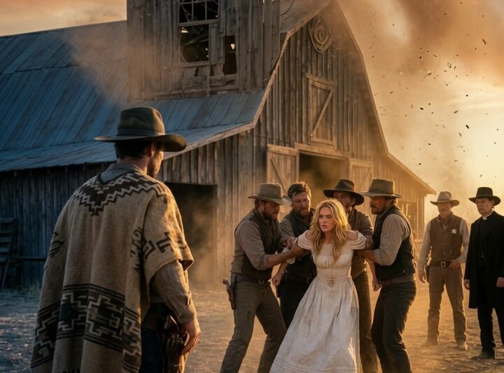 ‘Leave Her Alone ‘ The Drifter Faced the Baron’s Hired Guns Over Her Spring Wild West Story
