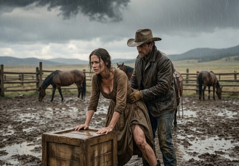 “Don’t Be Gentle… I Need You Fierce,” She Gasped As The Cowboy Grabbed Her Waist In The Rain