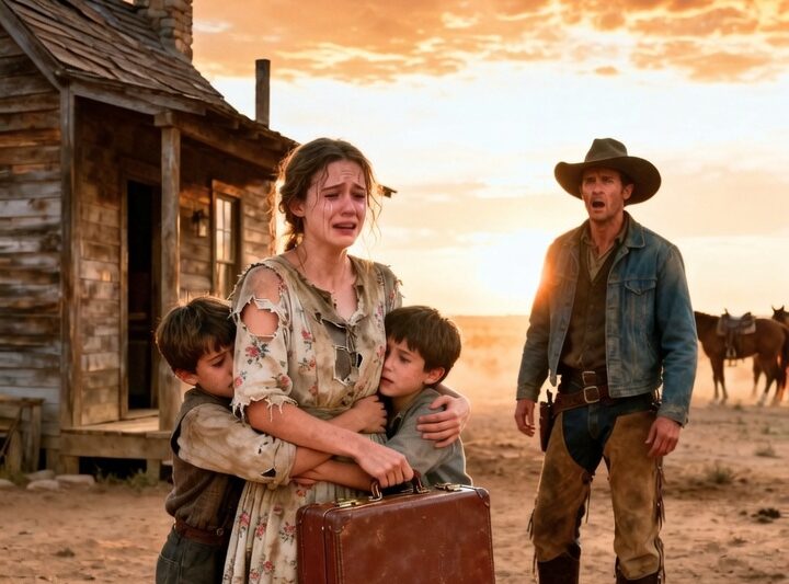 A Lonely Rancher Bought Her Freedom — Then His Twin Children Changed Everything