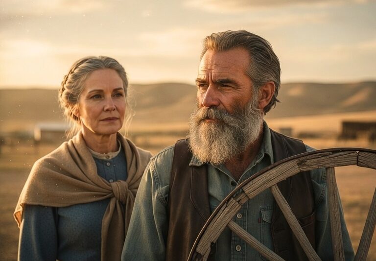 A Broken Wagon Brought a Widow to His Ranch — And Changed His Lonely Life Forever