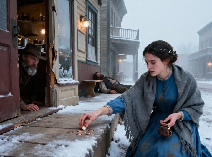 A Kind Saloon Girl Paid for a Cowboy’s Breakfast, Not Knowing He Owned Half the Territory