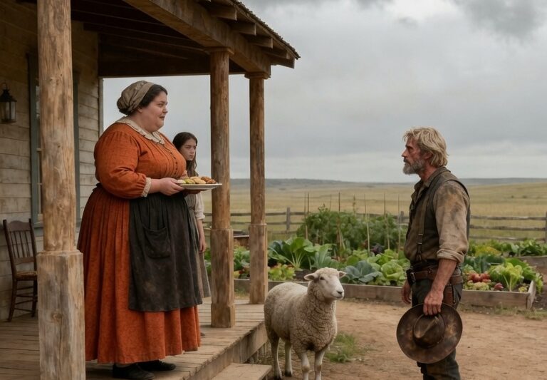 The Obese Widow Fed a Stranger at Her Door—Then Learned He Owned Her Entire Ranch