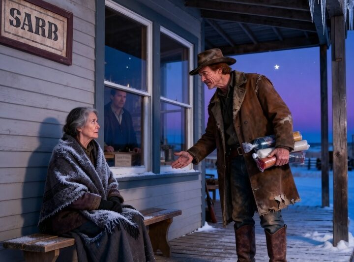 She Was Left by Her Own Daughter at the Trading Post — Until a Poor Cowboy Gave Her Hope Again