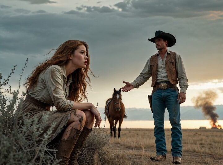 She Whispered, “Please Don’t Hurt Me,” But the Cowboy Said, “I’ll Protect You”