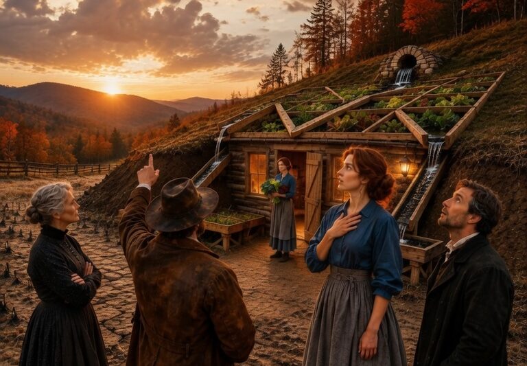 Her Sister-in-Law Took the Valley and Left Her the Rocky Hill — The Frost Never Reached Her Door