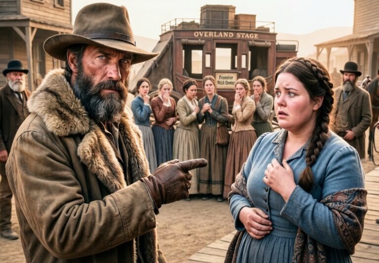 Give Me The Obese Girl!” The Mountain Man Chose Her After Rejecting 10 Mail-Order Brides