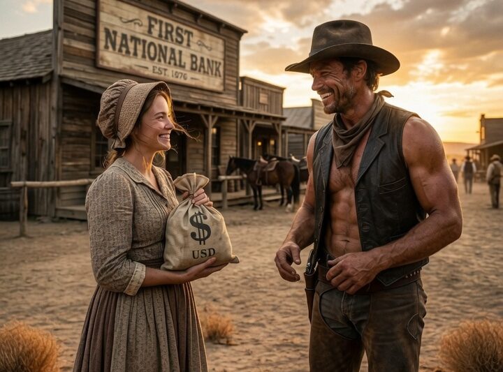 She Robbed the Bank, He Robbed Her Breath, Then Said, Now We’re Both Outlaws