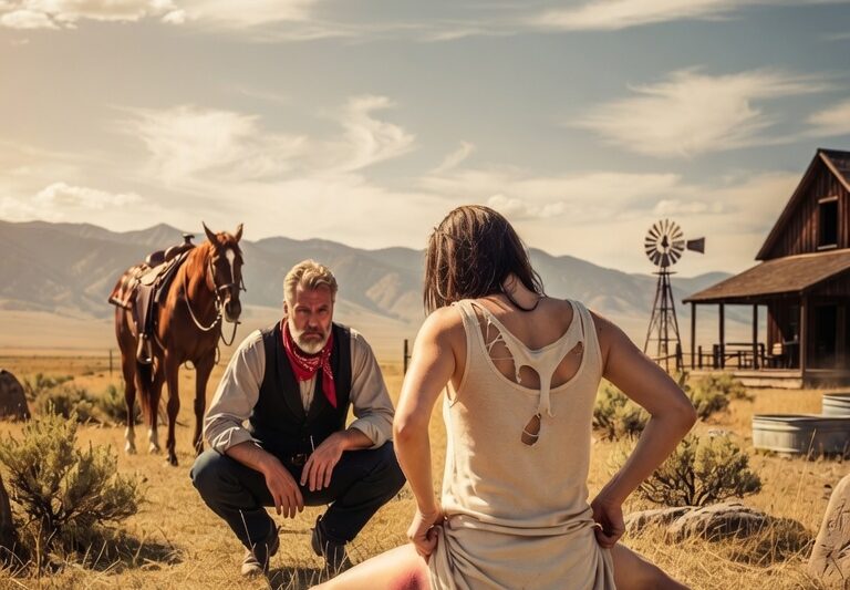 “Just Look…” She Whispered – The Cowboy Looked Closer… And Everything Changed