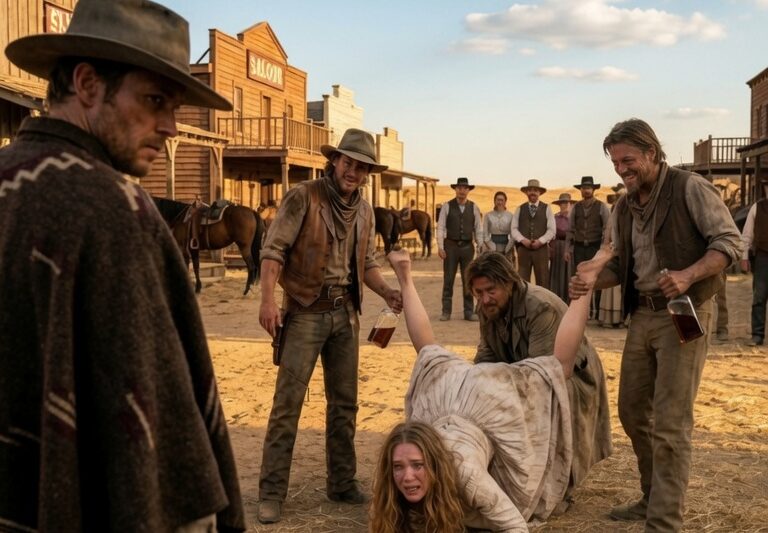 “No One Touches Her Again” – The Nameless Gunslinger’s Cold Promise To Deadwood’s Gang