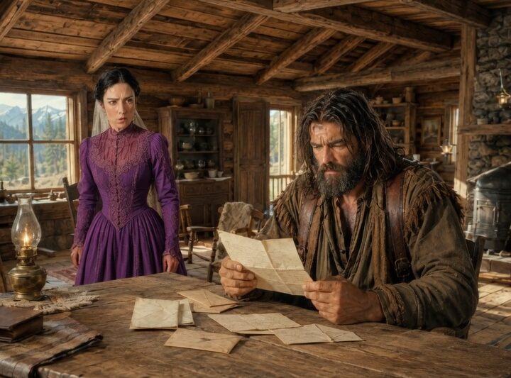 The Mountain Man Read Every Letter His Mail Order Bride Wrote Home. She Had No Idea He Could Read.