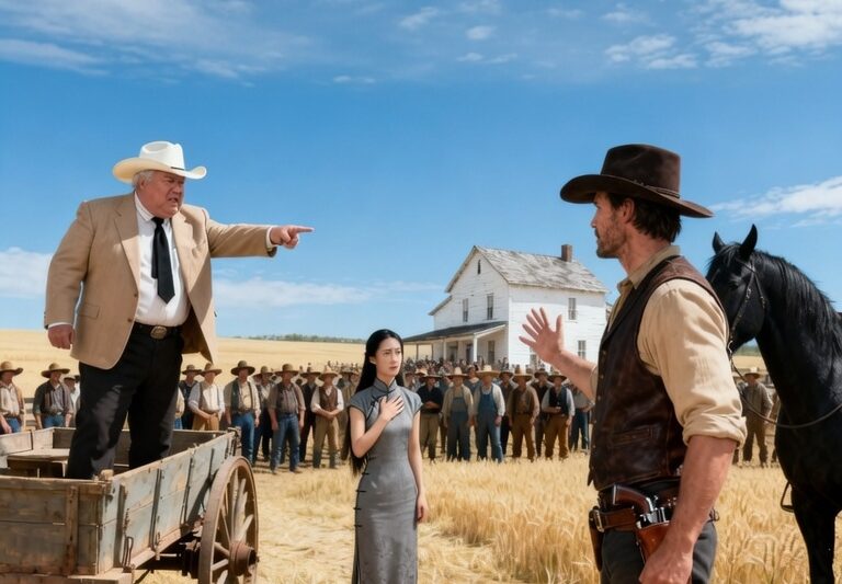 Lone Rancher Walked Into A Chinese Widow’s Farm Auction In Texas — Then He Outbid The Bank