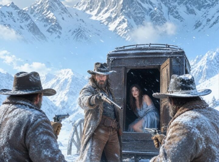“They Left Her to Freeze…” — A Widowed Mountain Man Growled: “Open It. Now.”