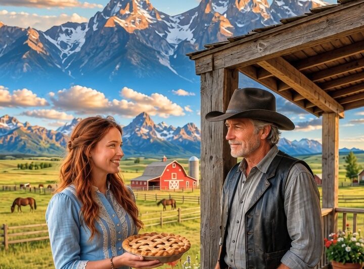 I Baked a Pie for My Widowed Neighbor… and He Joked “If I Were Twenty Years Younger… I’d Marry You”